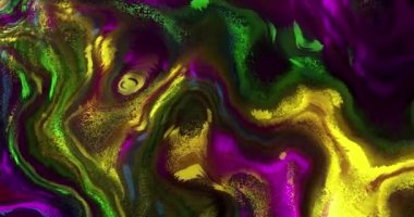 Soyut renkli animasyon. Çok renkli sıvı arkaplan. Güzel Gradyan dokusu, soyut çok renkli arkaplan.