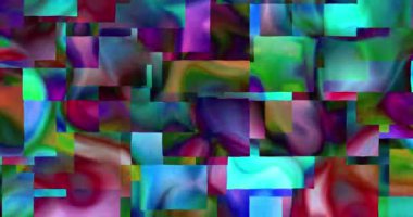 Soyut renkli animasyon. Çok renkli sıvı arkaplan. Güzel Gradyan dokusu, soyut çok renkli arkaplan.