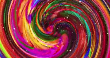 Soyut renkli animasyon. Çok renkli sıvı arkaplan. Güzel Gradyan dokusu, soyut çok renkli arkaplan.