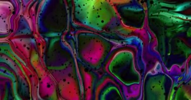 Soyut renkli animasyon. Çok renkli sıvı arkaplan. Güzel Gradyan dokusu, soyut çok renkli arkaplan.