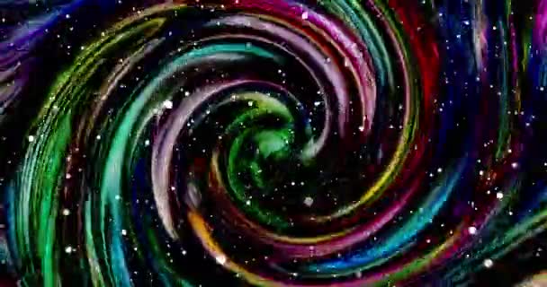 Soyut Renkli Animasyon Çok Renkli Sıvı Arkaplan Güzel Gradyan Dokusu — Stok video