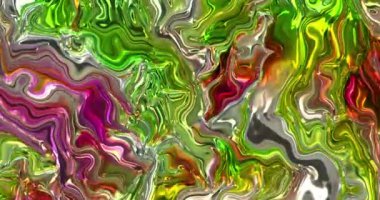 Soyut renkli animasyon. Çok renkli sıvı arkaplan. Güzel Gradyan dokusu, soyut çok renkli arkaplan.