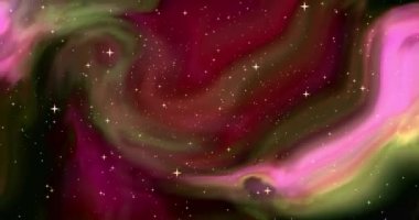 Soyut renkli animasyon. Çok renkli sıvı arkaplan. Güzel Gradyan dokusu, soyut çok renkli arkaplan.