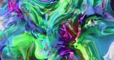 Soyut renkli animasyon. Çok renkli sıvı arkaplan. Güzel Gradyan dokusu, soyut çok renkli arkaplan.