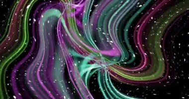 Soyut renkli animasyon. Çok renkli sıvı arkaplan. Güzel Gradyan dokusu, soyut çok renkli arkaplan.