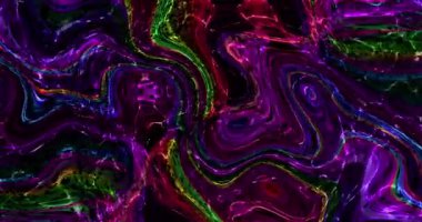 Soyut renkli animasyon. Çok renkli sıvı arkaplan. Güzel Gradyan dokusu, soyut çok renkli arkaplan.