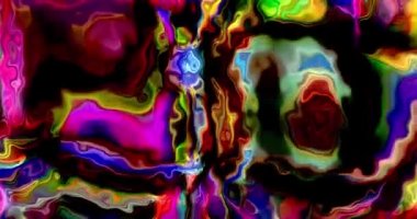 Soyut renkli animasyon. Çok renkli sıvı arkaplan. Güzel Gradyan dokusu, soyut çok renkli arkaplan.