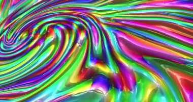 Soyut renkli animasyon. Çok renkli sıvı arkaplan. Güzel Gradyan dokusu, soyut çok renkli arkaplan.