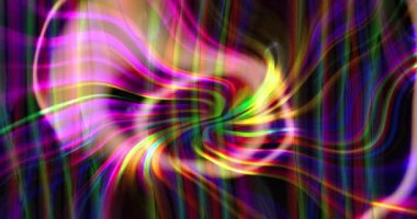 Soyut renkli animasyon. Çok renkli sıvı arkaplan. Güzel Gradyan dokusu, soyut çok renkli arkaplan.