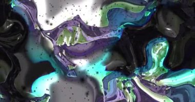 Soyut renkli animasyon. Çok renkli sıvı arkaplan. Güzel Gradyan dokusu, soyut çok renkli arkaplan.