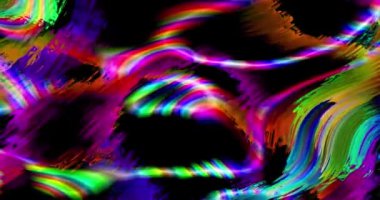 Soyut renkli animasyon. Çok renkli sıvı arkaplan. Güzel Gradyan dokusu, soyut çok renkli arkaplan.