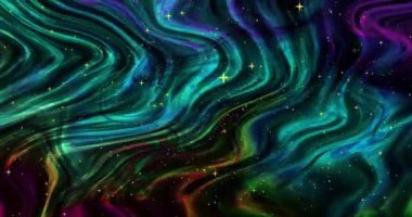 Soyut renkli animasyon. Çok renkli sıvı arkaplan. Güzel Gradyan dokusu, soyut çok renkli arkaplan.