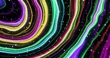 Soyut renkli animasyon. Çok renkli sıvı arkaplan. Güzel Gradyan dokusu, soyut çok renkli arkaplan.