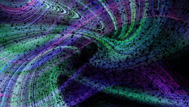 dijital boyalı soyut tasarım, renkli grunge dokusu, fraktal sanat, saykodelik illüstrasyon, soyut arkaplan