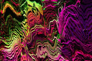 dijital boyalı soyut tasarım, renkli grunge dokusu, fraktal sanat, saykodelik illüstrasyon, soyut arkaplan