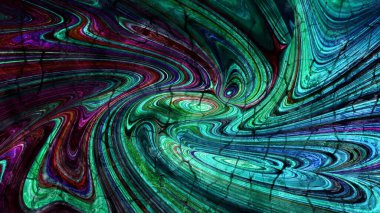dijital boyalı soyut tasarım, renkli grunge dokusu, fraktal sanat, saykodelik illüstrasyon, soyut arkaplan