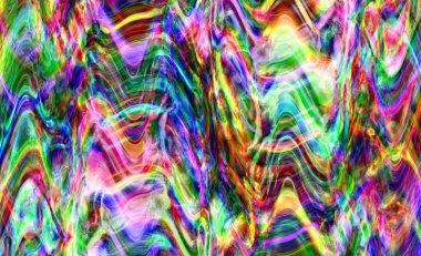 dijital boyalı soyut tasarım, renkli grunge dokusu, fraktal sanat, saykodelik illüstrasyon, soyut arkaplan