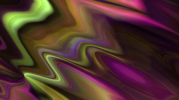 Digitaal Geschilderd Abstract Design Kleurrijke Grunge Textuur Fractal Art Psychedelische — Stockfoto