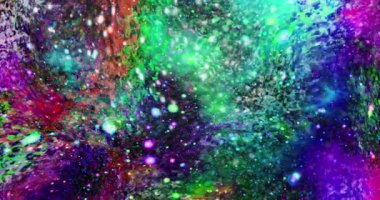 Soyut renkli animasyon. Çok renkli sıvı arkaplan. Güzel Gradyan dokusu, soyut çok renkli arkaplan.