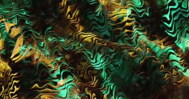 Soyut Renkli Animasyon Çok Renkli Sıvı Arkaplan Güzel Eğimli Doku — Stok video