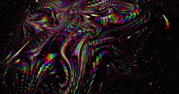 Abstrakcyjna Kolorowa Animacja Wielokolorowe Tło Cieczy Piękna Gradientowa Faktura Poruszające — Wideo stockowe