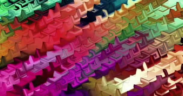 Abstraktní Barevné Animace Multicolor Tekuté Pozadí Krásné Gradient Textury Pohybující — Stock video