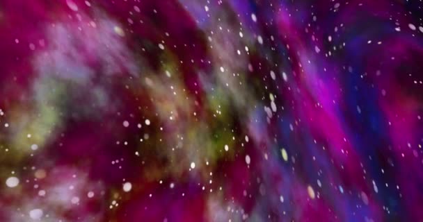 Animation Colorée Abstraite Multicolor Fond Liquide Belle Texture Dégradée Mouvement — Video
