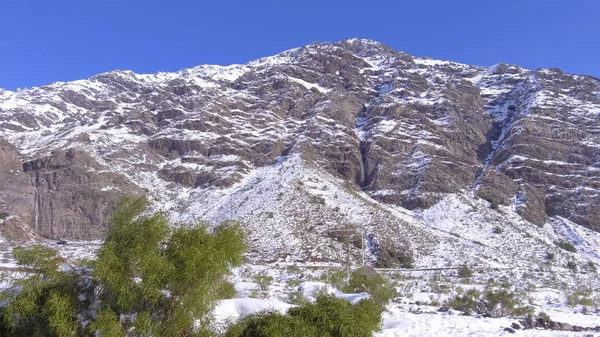 Landskap Berg Snö Och Natur Chile — Stockfoto