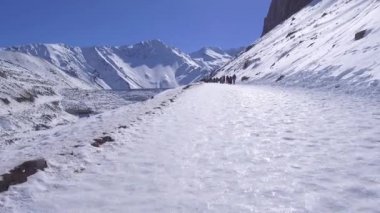 Manzara, dağ kar ve doğa Santiago, Chile