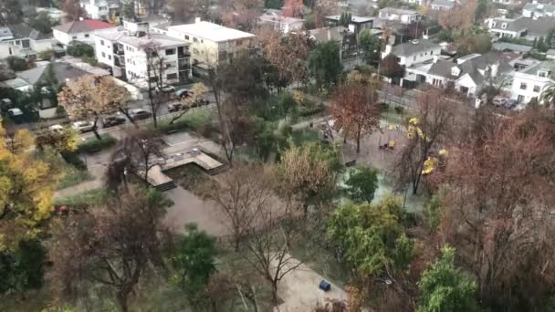 Underkylt Regn Santiago Chile — Stockvideo