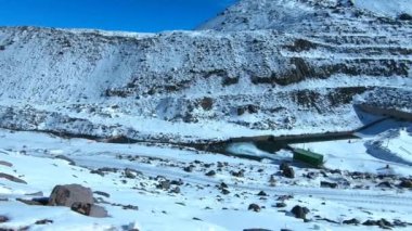 Manzara, dağ kar ve doğa Santiago, Chile