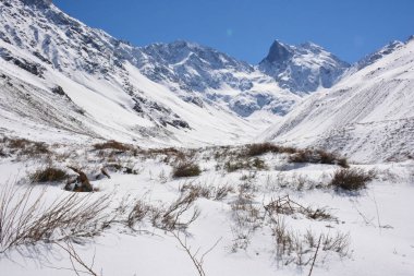 manzara, dağ kar ve doğa