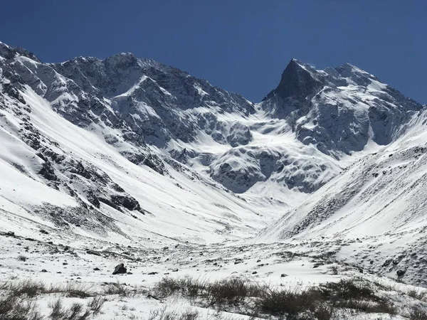 manzara, dağ kar ve doğa