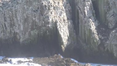 Manzara, deniz ve kayalık plaj