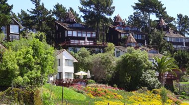 Peyzaj ve plaj evleri