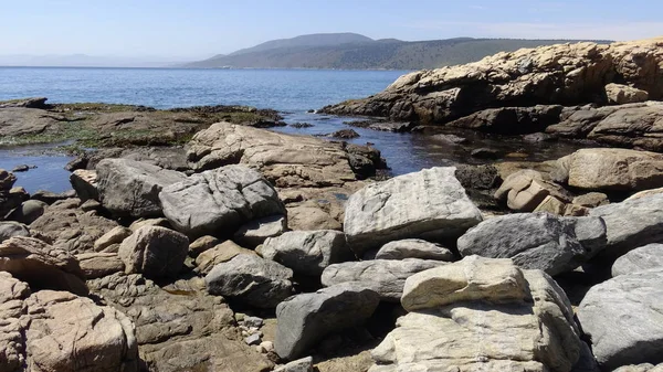 Manzara, kayalık plaj ve sahil