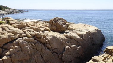 Manzara, kayalık plaj ve sahil