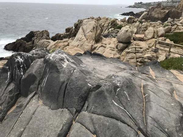 Landscape Rocky Beach — Stock Photo, Image