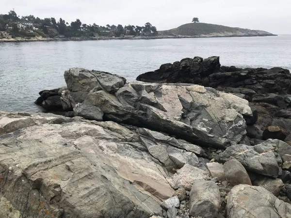 Landscape Rocky Beach — Stock Photo, Image