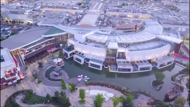 Vista Aérea Centro Comercial Santiago Chile — Vídeo de stock