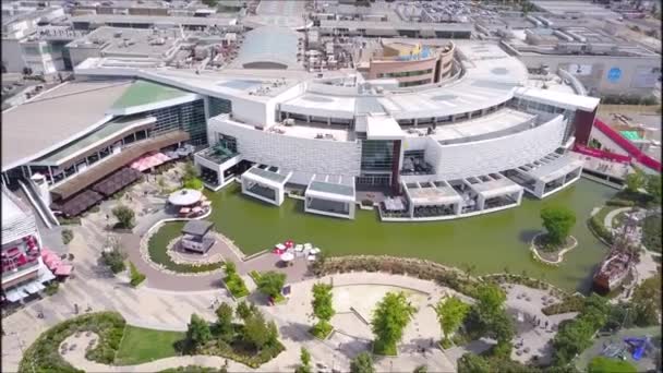 Vista Aérea Centro Comercial Santiago Chile — Vídeo de stock