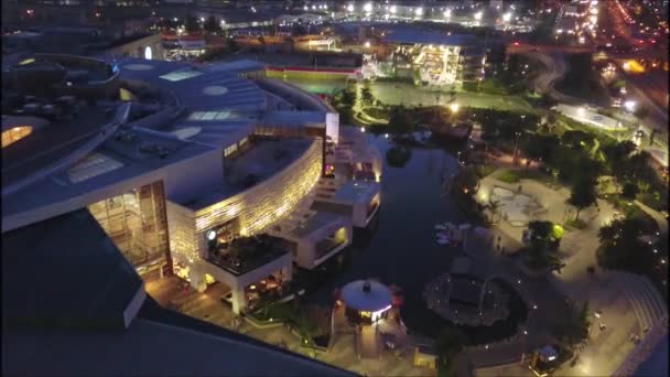 Luftaufnahme Eines Einkaufszentrums Santiago Chile — Stockvideo