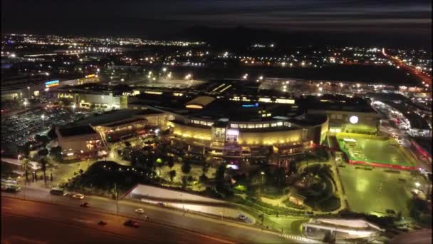 Vista Aérea Shopping Center Santiago Chile — Vídeo de Stock