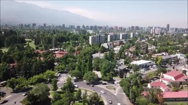 Vue Aérienne Parc Paysage Urbain — Video