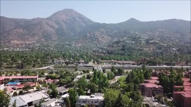 Vue Aérienne Rond Point Paysage Urbain — Video