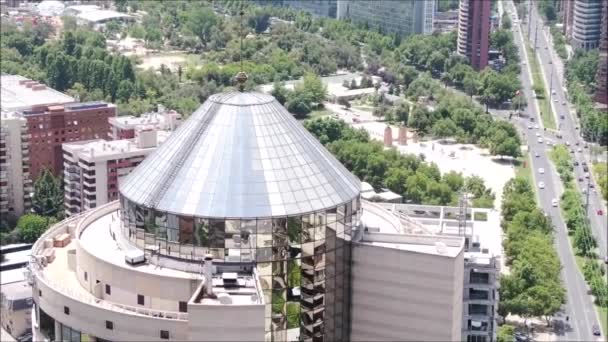Luftaufnahme Einer Stadt Und Von Gebäuden — Stockvideo