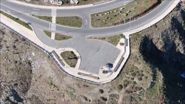 Vue aérienne de la plage, la ville et le paysage 