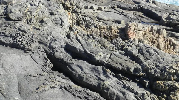 Paisaje Playa Rocosa Naturaleza — Foto de Stock