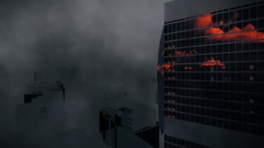 Londra fırtına 4 k kaydırma kornişon, İsviçre Reasürans Genel Müdürlük, ifşa Lightning'ler ile