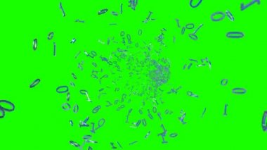 Ekrana doğru uçan İkili Sayılar, Yeşil Ekran KromakeyiName